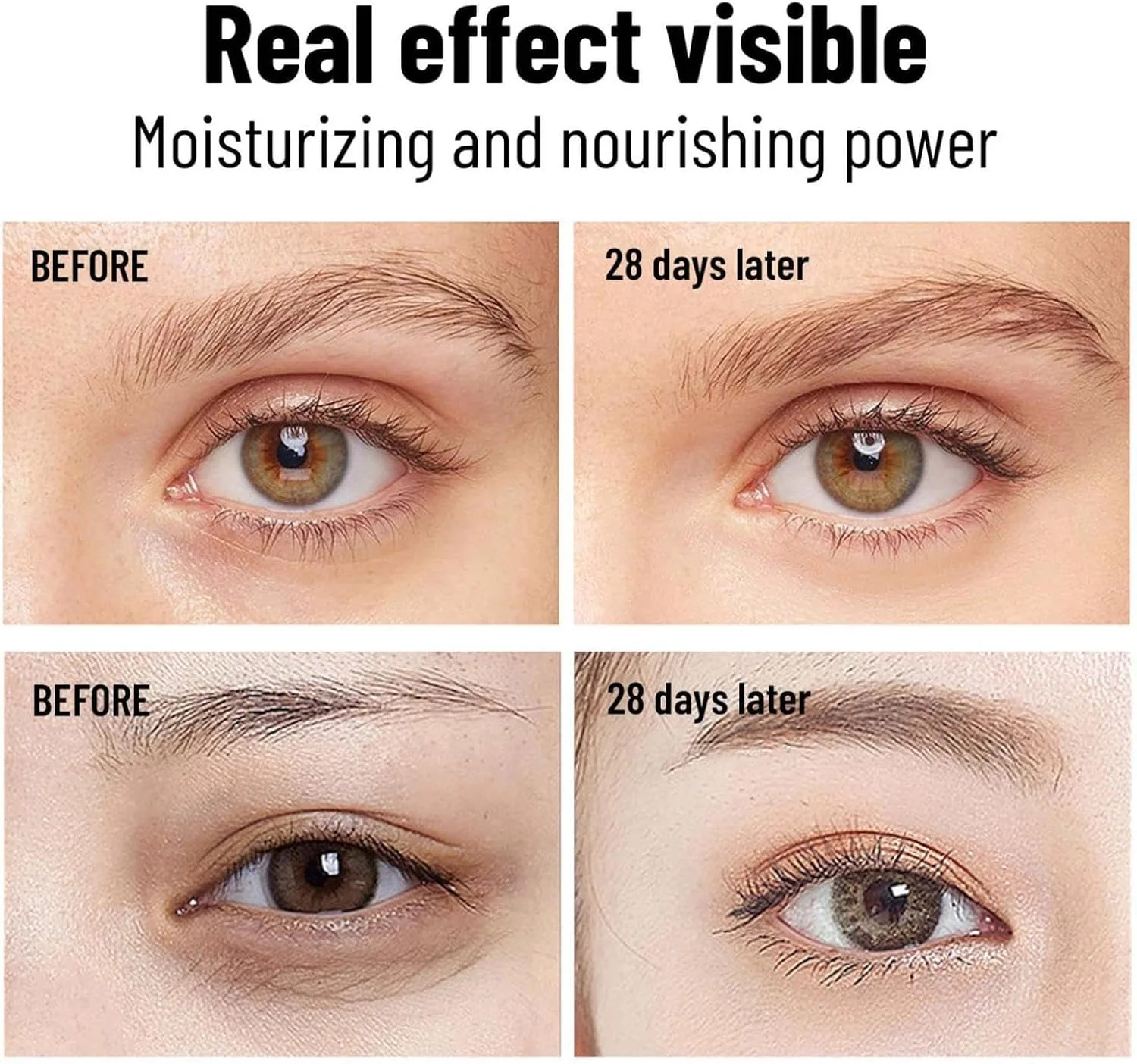 کرم دور چشم اوکیا برای سیاهی و پف، کرم دور چشم فوق آبرسان، از بین برنده فوری پف زیر چشم، کرم دور چشم ضد پیری، لیفتینگ و سفت کننده ضد چروک (2 عدد)