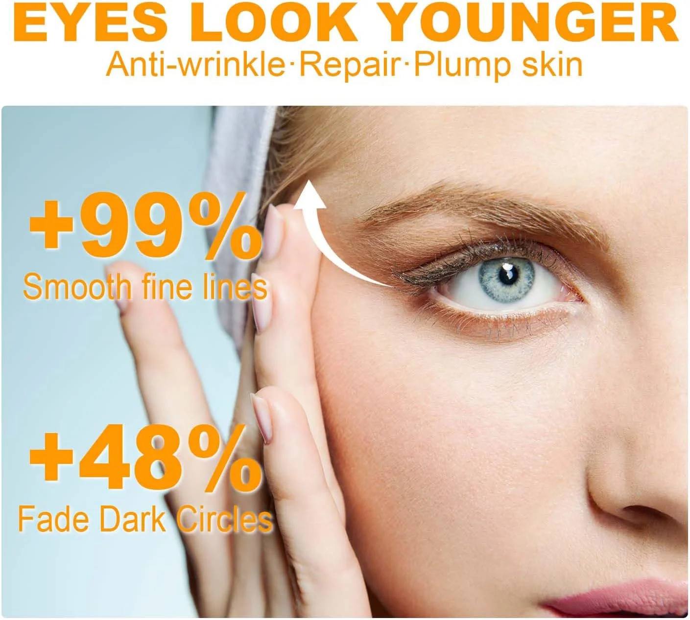 کرم دور چشم پپتیدی 5D، کرم ترمیم کننده دور چشم ضد پیری پپتیدی 5D، کاهش خطوط ریز، رفع پف زیر چشم، کاهش چین و چروک و تیرگی دور چشم، مناسب برای انواع پوست