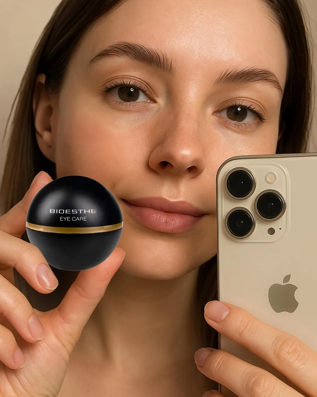 کرم مراقبت از چشم - فرمول ضد پیری و تخلیه کننده با پپتیدها و نیوسوم های کافئین - کاهش دهنده چین و چروک، پف زیر چشم و حلقه های تیره - 15 میلی لیتر