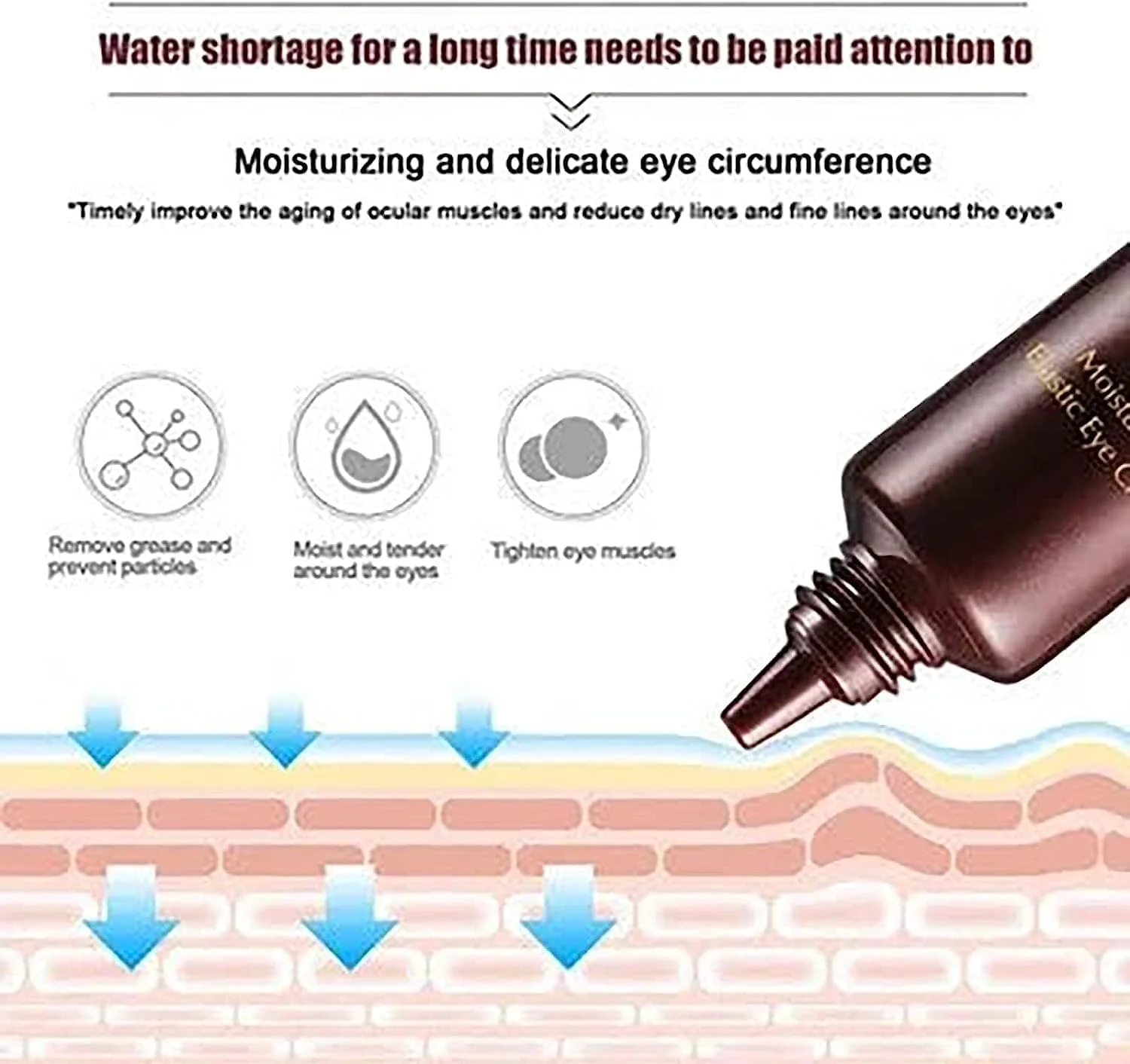 کرم دور چشم حاوی اسانس خاویار Peehss، کرم دور چشم مرطوب کننده و الاستیک Dsiuan، کرم دور چشم کلاژن ضد پیری، کرم ترمیم کننده دور چشم برای سیاهی و پف (3 عدد) کرم دور چشم حاوی اسانس خاویار Peehss، کرم دور چشم مرطوب کننده و الاستیک Dsiuan، کرم دور چشم کلاژن ضد پیری، کرم ترمیم کننده دور چشم برای سیاهی و پف (3 عدد)