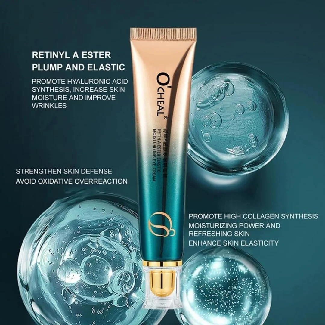 کرم دور چشم مرطوب کننده NIKITA.VIVI، 30 گرم، مراقبت روزانه پوست، صاف کننده خطوط، کرم دور چشم حاوی کمپلکس ویتامین و رتینول، کرم دور چشم حاوی گلیسیرین