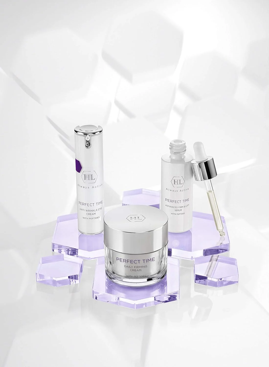 کرم دور چشم ضد چروک پرفکت تایم هالی لند با پپتیدها 15 میلی لیتر