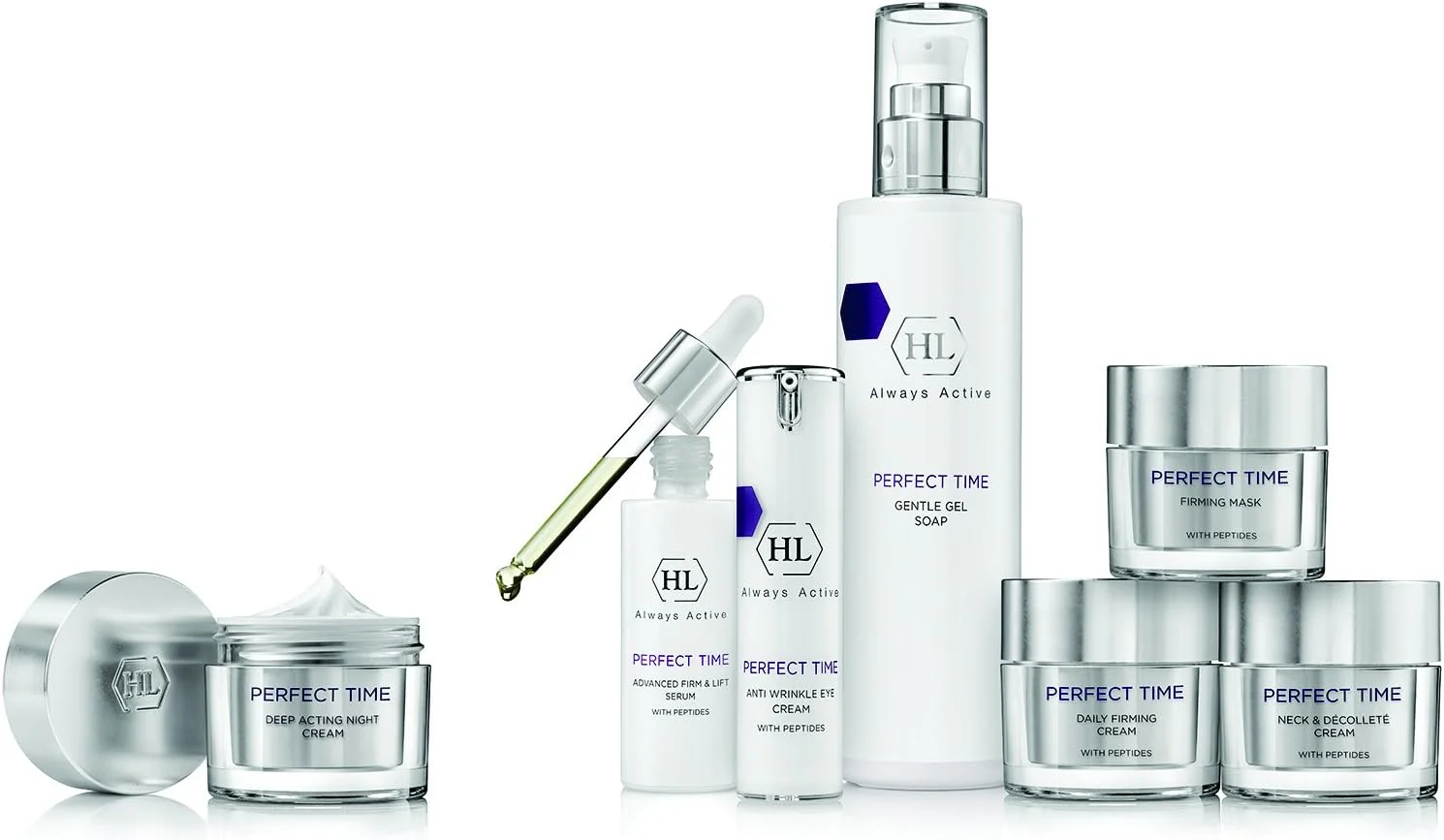 کرم دور چشم ضد چروک پرفکت تایم هالی لند با پپتیدها 15 میلی لیتر