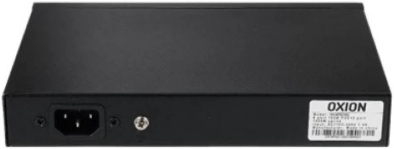 سوئیچ 4 پورت گیگابیتی PoE آکسیون، آپلینک 1G، برد 250 متری، خروجی 65 واتی، 2000 مگابیت بر ثانیه، Auto MDI/MDIX، قابلیت نصب روی دیوار، مشکی/قرمز | OX-GPS504-1G سوئیچ 4 پورت گیگابیتی PoE آکسیون، آپلینک 1G، برد 250 متری، خروجی 65 واتی، 2000 مگابیت بر ثانیه، Auto MDI/MDIX، قابلیت نصب روی دیوار، مشکی/قرمز | OX-GPS504-1G