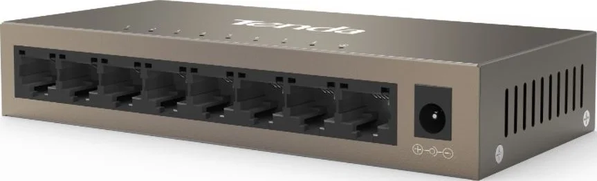 سوئیچ گیگابیتی 8 پورت Tenda TEG1008M، 8*10/100/1000 Base-T، 16Gbps، ورودی 9-12 ولت DC، توان مصرفی <5W | TEG1008M سوئیچ گیگابیتی 8 پورت Tenda TEG1008M، 8*10/100/1000 Base-T، 16Gbps، ورودی 9-12 ولت DC، توان مصرفی <5W | TEG1008M