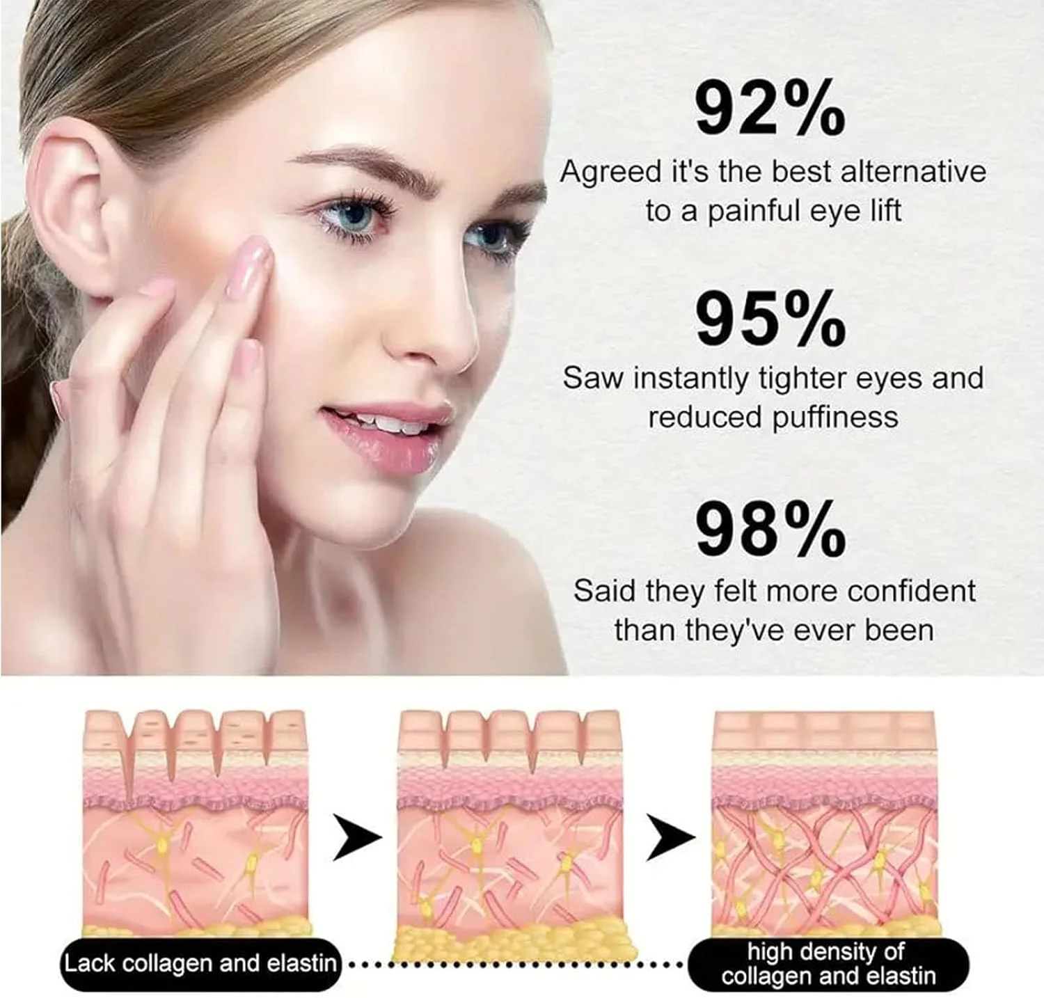 کرم دور چشم موز، بالم مرطوب کننده ضد چروک، کرم سفت کننده و آبرسان زیر چشم، مراقبت از پوست و لیفت صورت، کرم دور چشم ویتامین E برای سیاهی و پف (5 عدد) کرم دور چشم موز، بالم مرطوب کننده ضد چروک، کرم سفت کننده و آبرسان زیر چشم، مراقبت از پوست و لیفت صورت، کرم دور چشم ویتامین E برای سیاهی و پف (5 عدد)