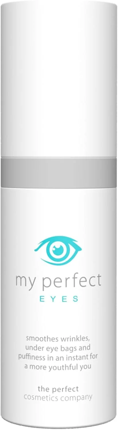 کرم دور چشم ضد پیری فوری "چشمان بی‌نقص من" از شرکت آرایشی "پرفکت" - کاهش تیرگی، خطوط ریز و پف زیر چشم، سفت کننده پوست زیر چشم، بطری 200 بار مصرف، 20 میلی لیتر