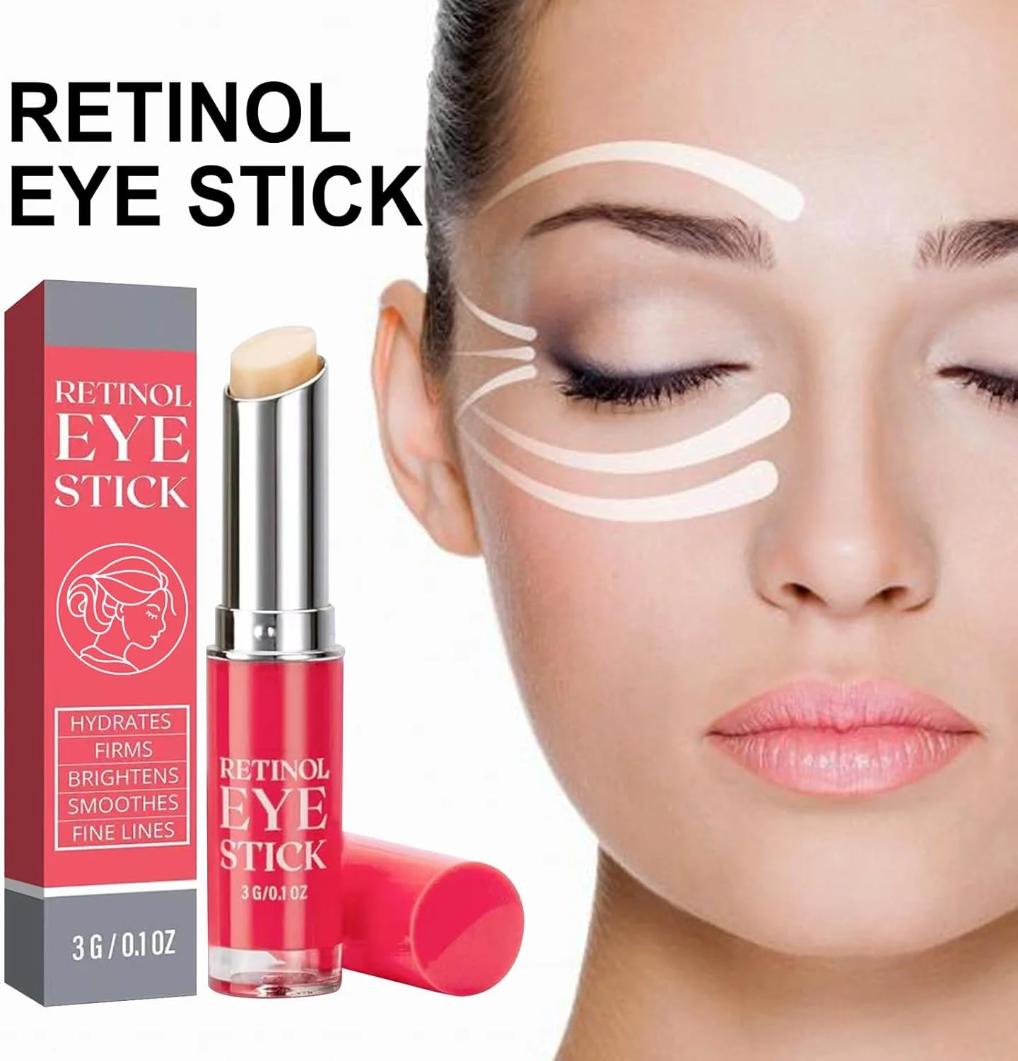 کرم دور چشم رولی رتینول، کرم دور چشم ضد پیری رتینول، ضد پیری، کرم زیر چشم برای خطوط ریز، چین و چروک، سیاهی و پف (01)