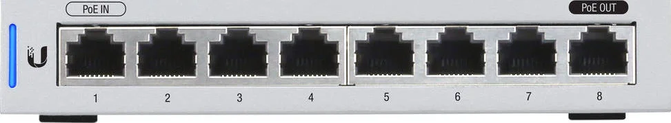 سوئیچ مدیریتی 8 پورت گیگابیتی یوبی کوییتی نتورکس مدل US-8-60W UniFi با قابلیت PoE Passthrough، ظرفیت سوئیچینگ 16 گیگابیت بر ثانیه، نرخ ارسال 11.9 Mpps، توان 12 وات، 8 پورت RJ45 گیگابیت اترنت، بسته 5 عددی | US-8-5 سوئیچ مدیریتی 8 پورت گیگابیتی یوبی کوییتی نتورکس مدل US-8-60W UniFi با قابلیت PoE Passthrough، ظرفیت سوئیچینگ 16 گیگابیت بر ثانیه، نرخ ارسال 11.9 Mpps، توان 12 وات، 8 پورت RJ45 گیگابیت اترنت، بسته 5 عددی | US-8-5