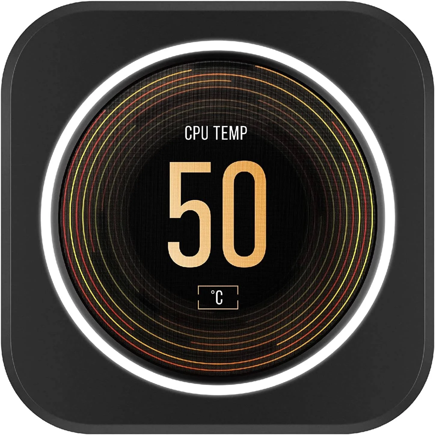 کیت ارتقاء نمایشگر LCD خنک کننده پردازنده CORSAIR iCUE Elite، اندازه صفحه نمایش 2.1 اینچ، 30 هرتز 16.7 میلیون رنگ نمایشگر، نرخ تازه سازی 30 هرتز، حداکثر رزولوشن 480x480، حلقه LED RGB 24، مشکی | CW-9060056-WW