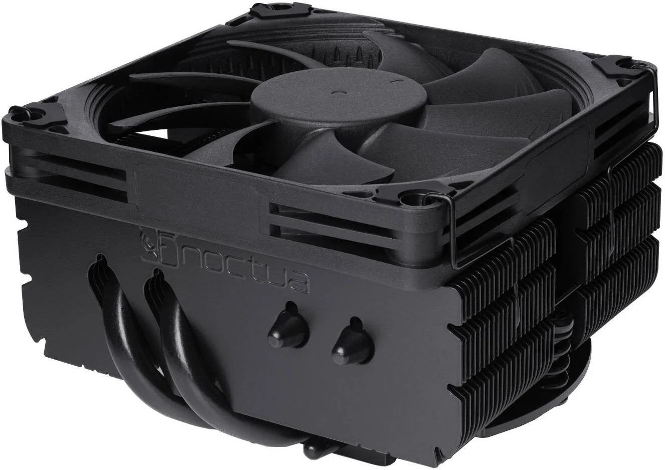 خنک کننده پردازنده کم ارتفاع Noctua NH-L9X65، فن 92 میلی‌متری، حداکثر سرعت 2500 دور در دقیقه، سرعت 33.84CFM، نوع بلبرینگ SSO2، جنس مس، پره‌های آلومینیومی، اتصالات لحیم‌کاری شده و روکش نیکل، Chromax Black | NH-L9X65