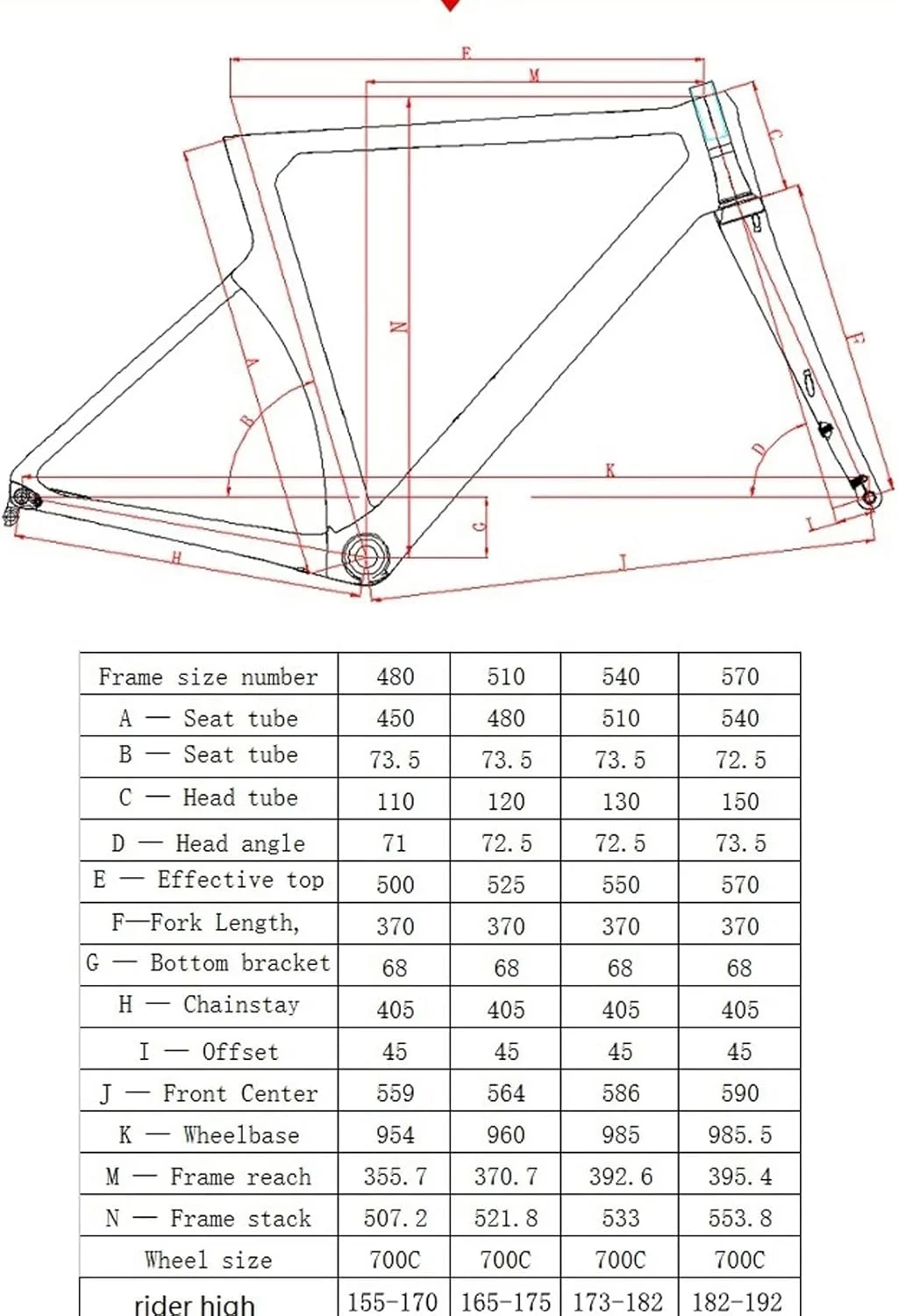دوچرخه کورسی حرفه ای با 22 دنده، بدنه فیبر کربن (Hortel, X-Large)
