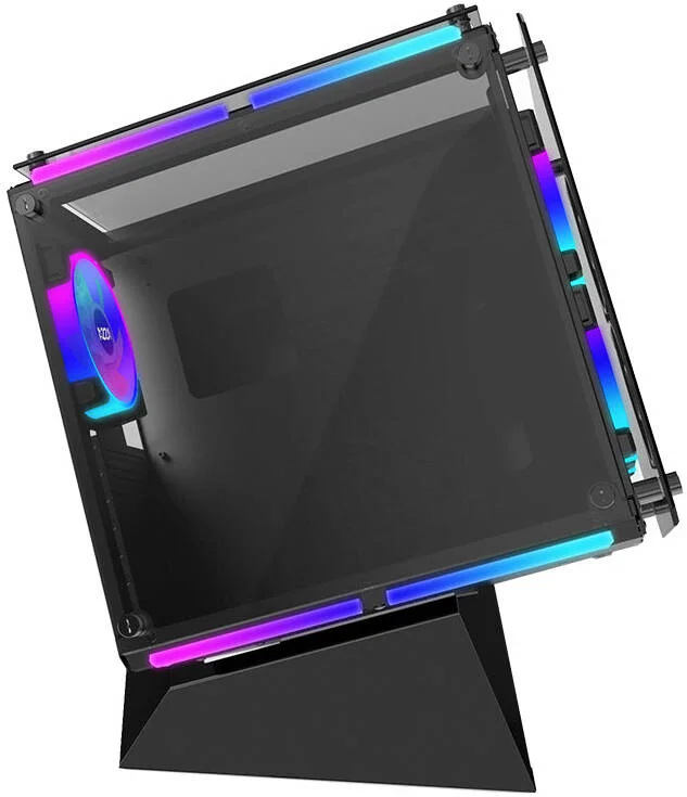 کیس کامپیوتر ATX آتزا مدل CUBE 802F، دارای 5 فن 120 میلیمتری AZZA Hurricane II ARGB از پیش نصبشده، پشتیبانی از رادیاتور تا 240 میلیمتر و 5 فن، شاسی دو محفظهای، مشکی | 52064 کیس کامپیوتر ATX آتزا مدل CUBE 802F، دارای 5 فن 120 میلیمتری AZZA Hurricane II ARGB از پیش نصبشده، پشتیبانی از رادیاتور تا 240 میلیمتر و 5 فن، شاسی دو محفظهای، مشکی | 52064