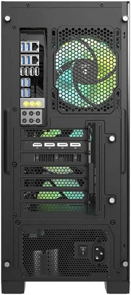 کیس کامپیوتر Darkflash DK361 ATX با 4 فن RGB، پنل جلویی مشبک شش ضلعی، پنل جانبی شیشه حرارت دیده، پشتیبانی از حداکثر 6 فن و رادیاتور 360 میلی متری، پورت USB 3.0، مشکی | DK361-B کیس کامپیوتر Darkflash DK361 ATX با 4 فن RGB، پنل جلویی مشبک شش ضلعی، پنل جانبی شیشه حرارت دیده، پشتیبانی از حداکثر 6 فن و رادیاتور 360 میلی متری، پورت USB 3.0، مشکی | DK361-B