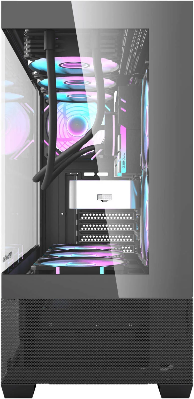 کیس کامپیوتر Darkflash DS900 Air ATX، پشتیبانی از رادیاتور تا 360 میلیمتر، پشتیبانی از 9 فن، پنل شیشهای حرارت دیده، پوشش کامل ضد گرد و غبار، طراحی پانوراما 270 درجه، مشکی | DS900-Air-Black کیس کامپیوتر Darkflash DS900 Air ATX، پشتیبانی از رادیاتور تا 360 میلیمتر، پشتیبانی از 9 فن، پنل شیشهای حرارت دیده، پوشش کامل ضد گرد و غبار، طراحی پانوراما 270 درجه، مشکی | DS900-Air-Black