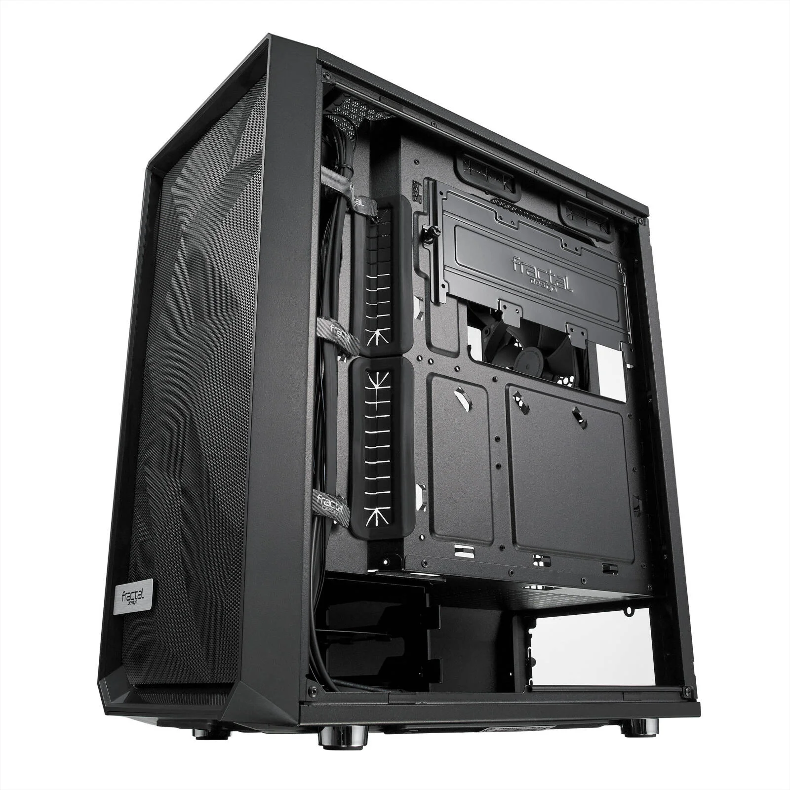 کیس کامپیوتر مید تاور Fractal Design Meshify C ATX، شامل 2 عدد فن Dynamic X2 GP-12، پشتیبانی از رادیاتور تا 360 میلیمتر و مجموعاً 7 فن، شیشه حرارت دیده با رنگ روشن، مشکی | FD-CA-MESH-C-BKO-TGL کیس کامپیوتر مید تاور Fractal Design Meshify C ATX، شامل 2 عدد فن Dynamic X2 GP-12، پشتیبانی از رادیاتور تا 360 میلیمتر و مجموعاً 7 فن، شیشه حرارت دیده با رنگ روشن، مشکی | FD-CA-MESH-C-BKO-TGL