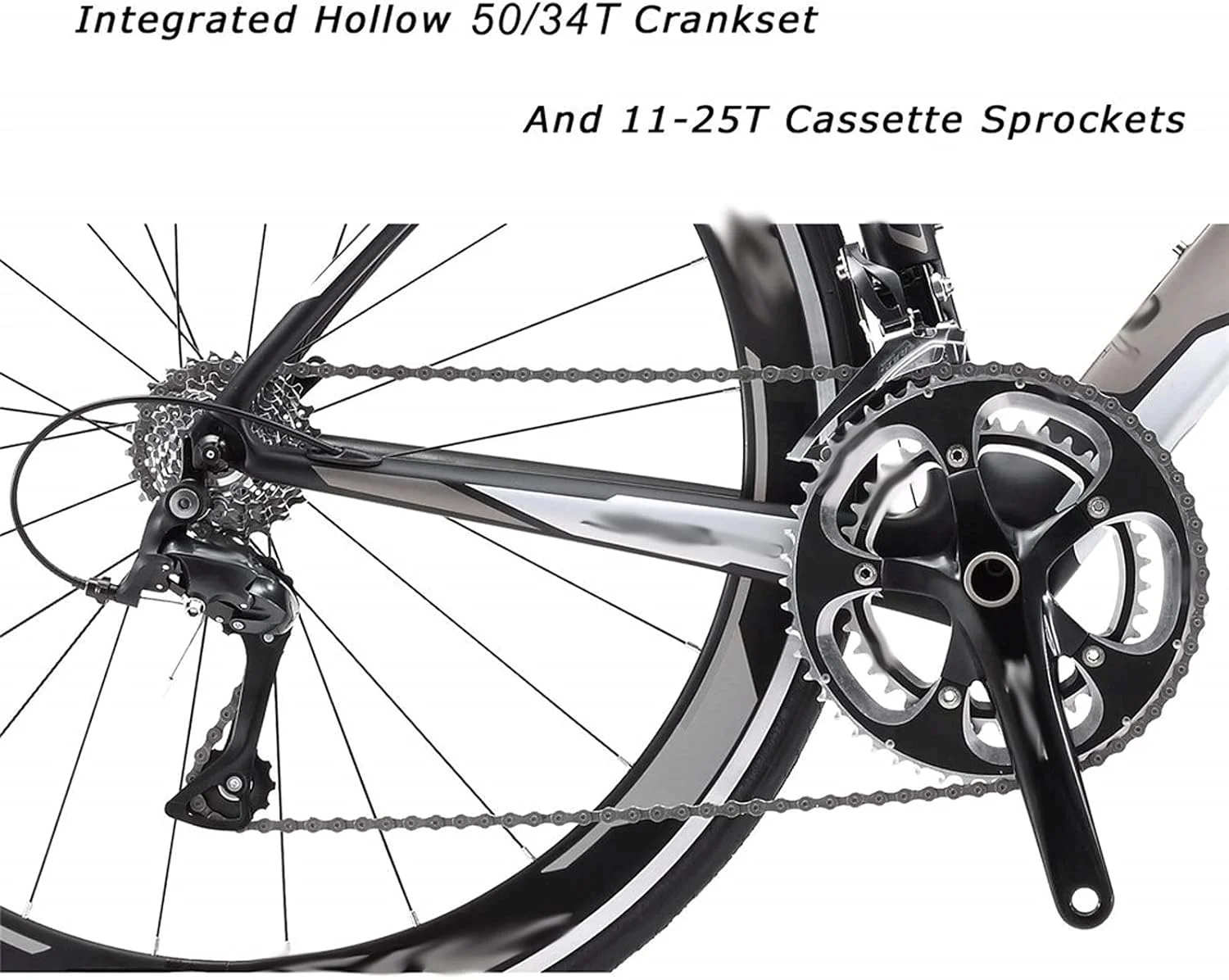 دوچرخه کورسی کربنی جاده ای ۷۰۰c با ۱۸ دنده مسابقه ای (آبی تیره، ۲۲ دنده) دوچرخه کورسی کربنی جاده ای ۷۰۰c با ۱۸ دنده مسابقه ای (آبی تیره، ۲۲ دنده)