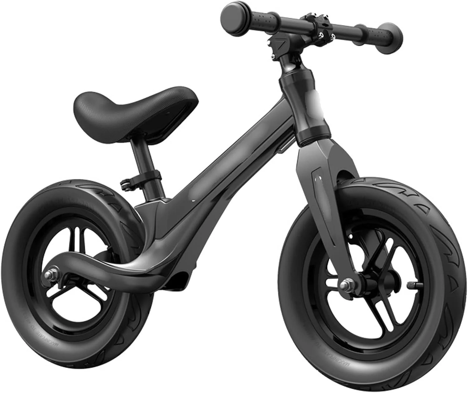 دوچرخه تعادلی بدون پدال، دوچرخه با ارتفاع قابل تنظیم، مناسب برای سواری، پیاده‌روی، آموزش و اسکوتر با فریم یک تکه