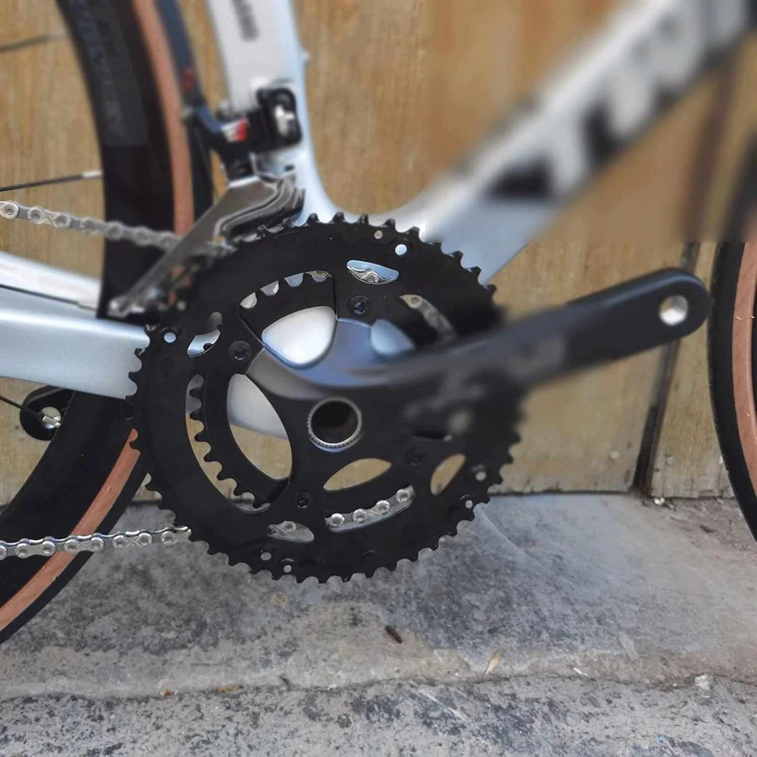 دوچرخه کورسی کربنی با دسته دنده 700CX25C (سفید، 46CM_22)