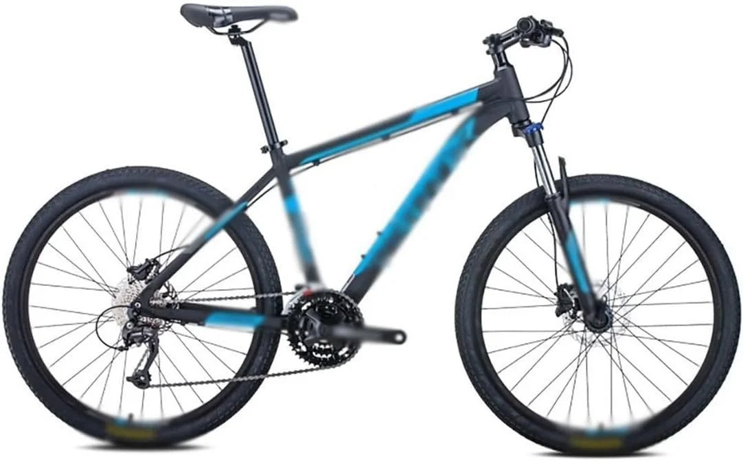 دوچرخه کوهستانی 27 سرعته مناسب ورزش های فضای باز، ترمز دیسکی هیدرولیک، مناسب آقایان و بانوان (آبی)