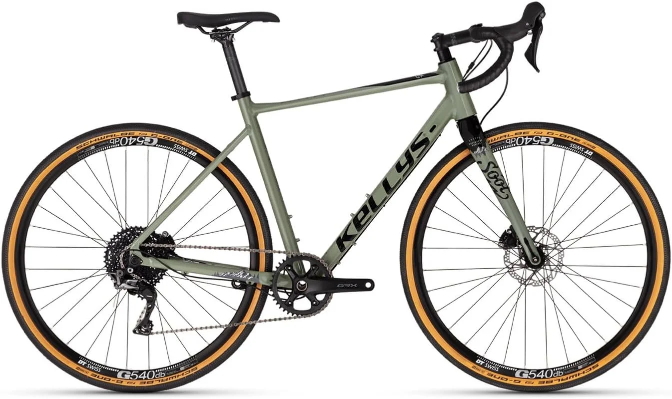 دوچرخه ماجراجویی KELLYS SOOT 70 با شانژمان Shimano GRX RX812 (1x11) و طوقه DT Swiss