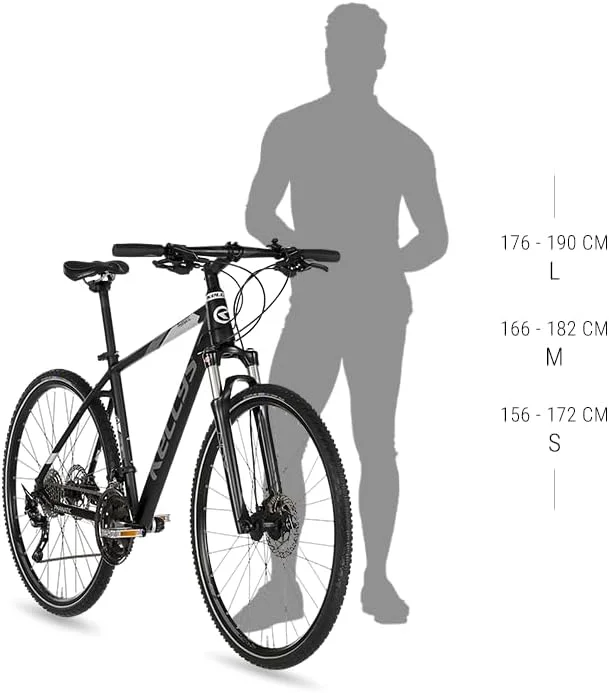 دوچرخه هیبریدی کلیز Phanatic 10 قرمز – 700C با سیستم دنده 3x9 Shimano Acera و دوشاخ تعلیق