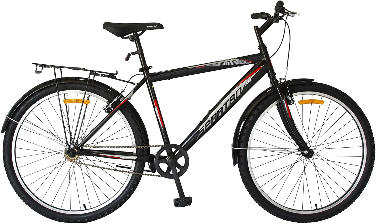 دوچرخه کوهستانی اسپارتان مدل Commuter Steel، مشکی، سایز 26 اینچ، SP-3050