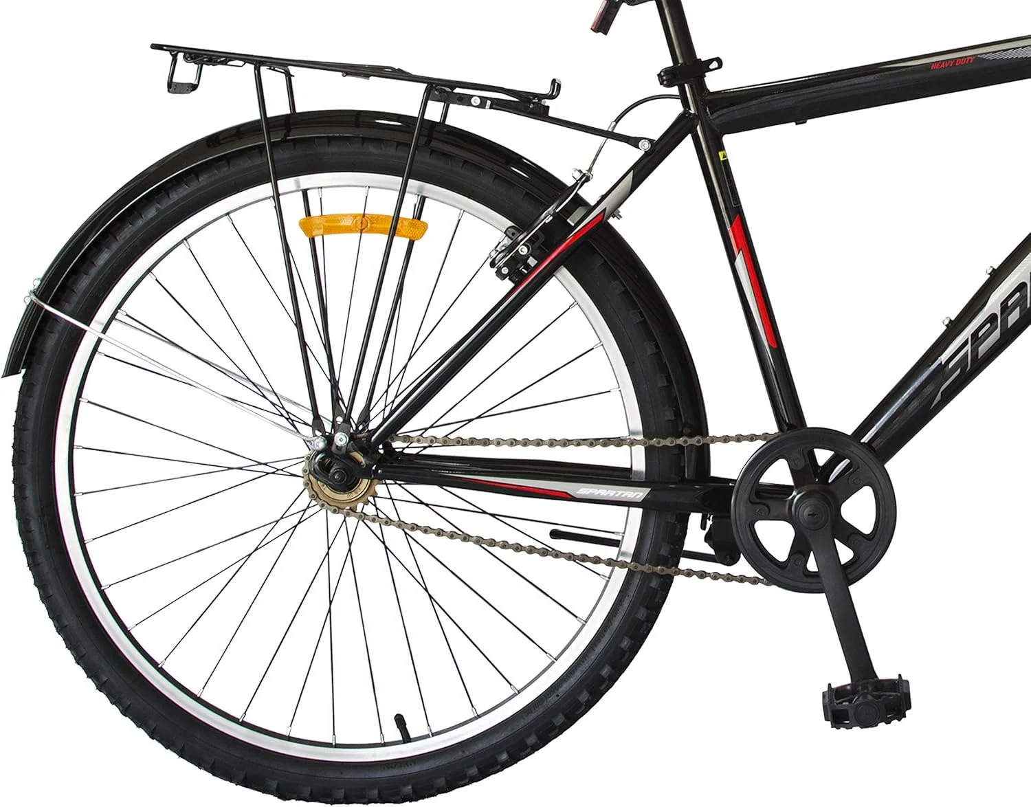 دوچرخه کوهستانی اسپارتان مدل Commuter Steel، مشکی، سایز 26 اینچ، SP-3050