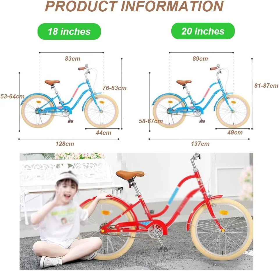 دوچرخه دانش آموزی نوجوان، تک سرعته، ایمنی ترمز دوبل جلو و عقب، فریم فولادی کربنی با ارتفاع کم دوچرخه دانش آموزی نوجوان، تک سرعته، ایمنی ترمز دوبل جلو و عقب، فریم فولادی کربنی با ارتفاع کم