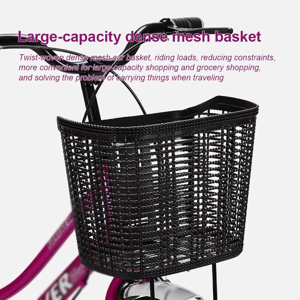 دوچرخه های رفت و آمد بزرگسالان، سبدهای توری بزرگ، تک سرعته، دوچرخه های هیبریدی دوگانه، خرید و خواربار دوچرخه های رفت و آمد بزرگسالان، سبدهای توری بزرگ، تک سرعته، دوچرخه های هیبریدی دوگانه، خرید و خواربار