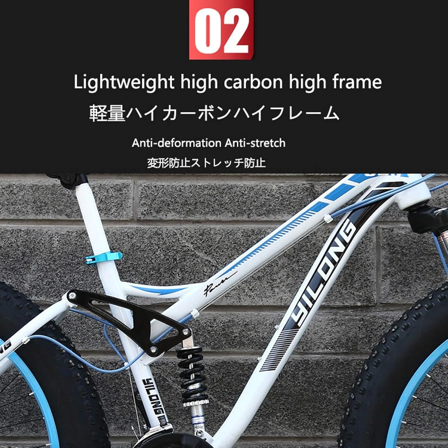 دوچرخه کوهستان تایر پهن مردانه، چرخ‌های 26 اینچی با 7/21/24/27 دنده، دوچرخه ضد لغزش شن و ماسه، ترمز دیسکی دوبل با سیستم تعلیق کامل، دوچرخه برفی برای ورزش در فضای باز، رفت و آمد، مسافرت و تمرین