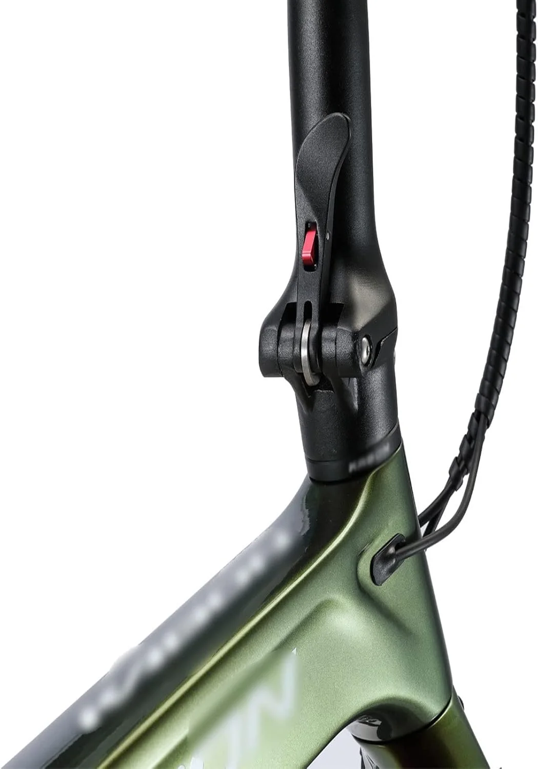 دوچرخه کوهستان تاشو، دوچرخه فیبر کربنی دنده ای، ترمز دیسکی، قابل حمل، مناسب شهر و جاده، بزرگسال