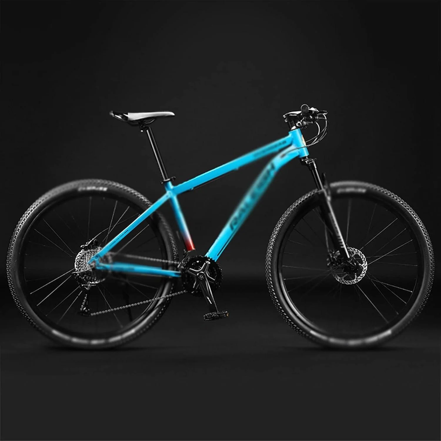 دوچرخه کوهستانی 29 اینچی با سیستم جذب شوک، بدنه آلیاژ آلومینیوم، مناسب برای بانوان و آقایان، 33 دنده متغیر برای جاده و مسیرهای کوهستانی