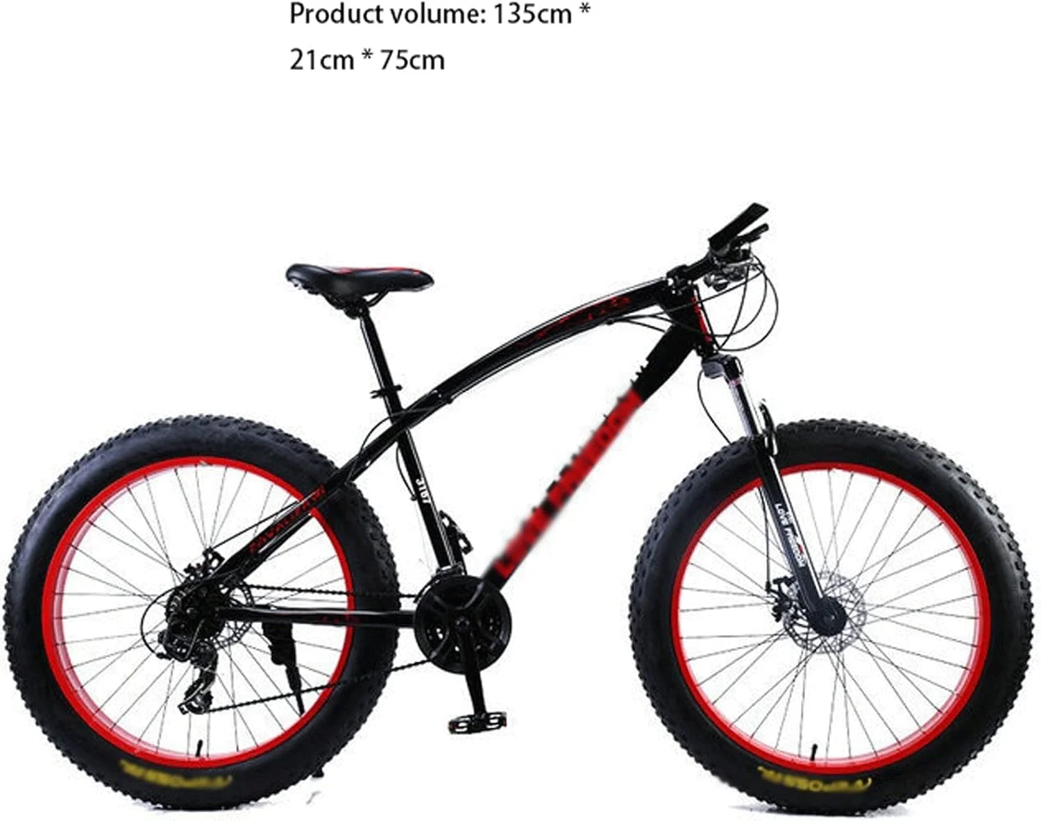 دوچرخه کوهستان مناسب برای برف و مسیرهای کوهستانی (مدل Hortel)