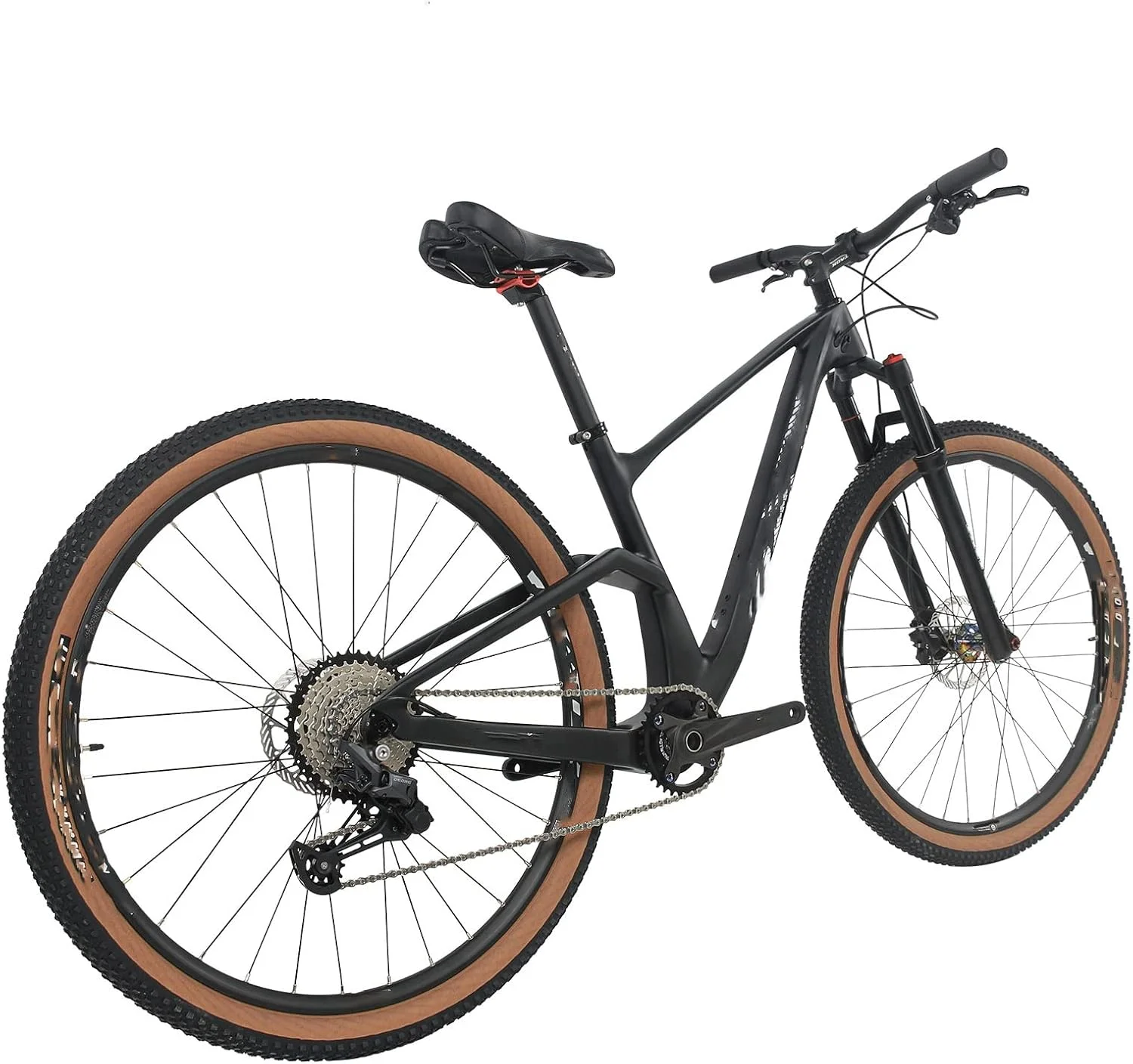 دوچرخه کوهستان کربنی با دنده های سرعتی، تنه کربنی BOOST، ترمز دیسکی محور Thru و دوشاخ تعلیق، دوچرخه کامل