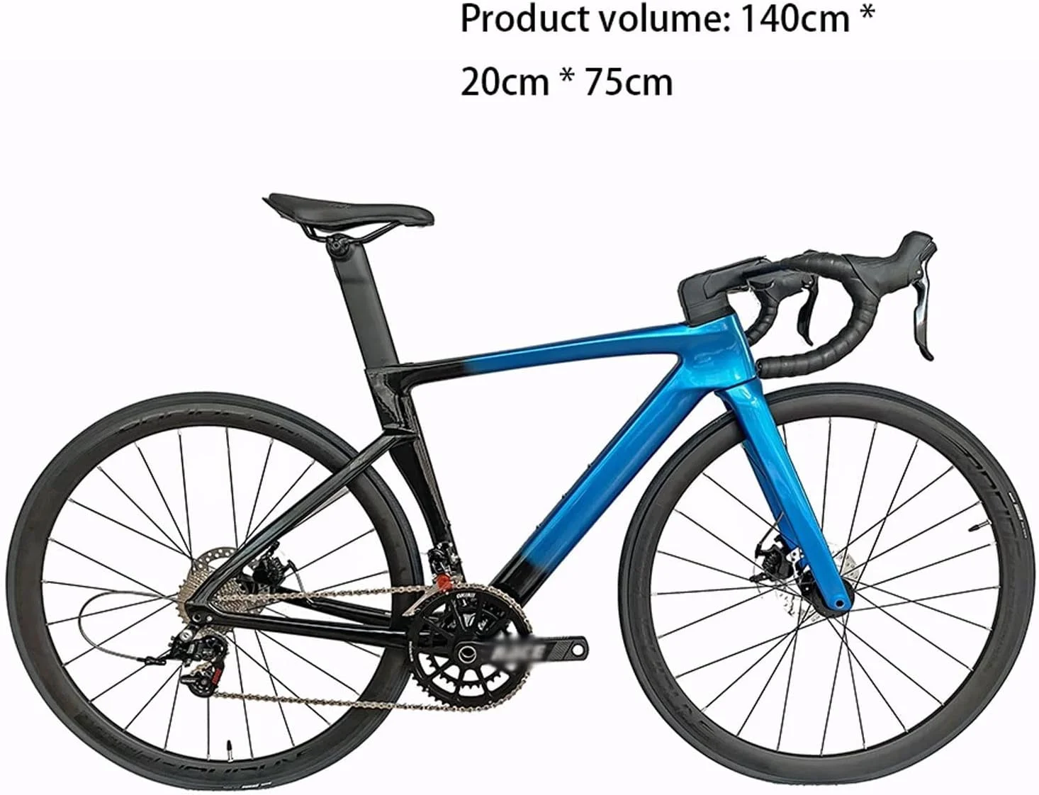 دوچرخه کوهستان فیبر کربن، طبقه‌بندی جاده، قفسه ترمز دوچرخه، مسیریابی کابل داخلی برای سواری