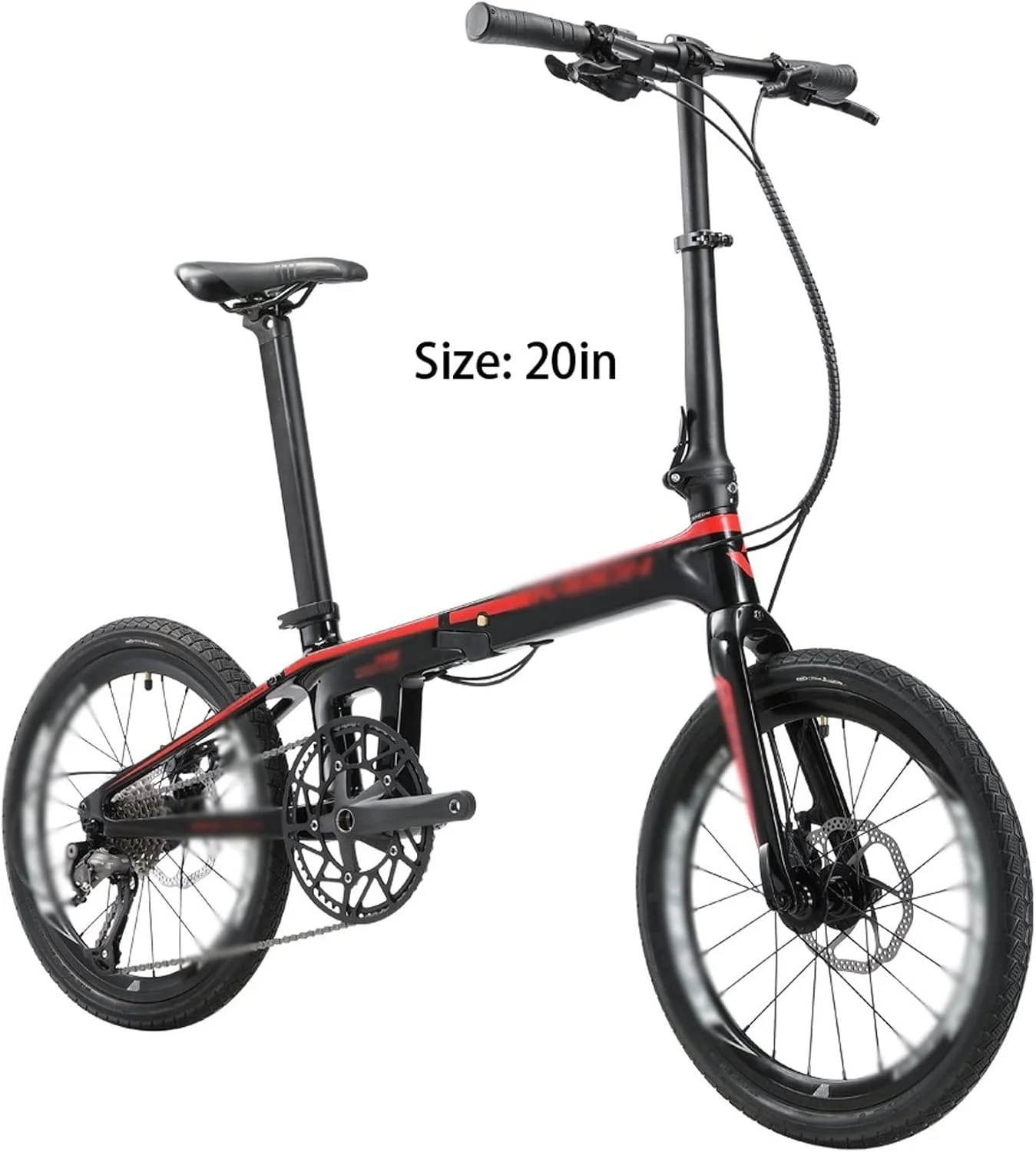 دوچرخه کوهستان تنه فیبر کربن فوق سبک با ترمز دیسکی مناسب بانوان بزرگسال