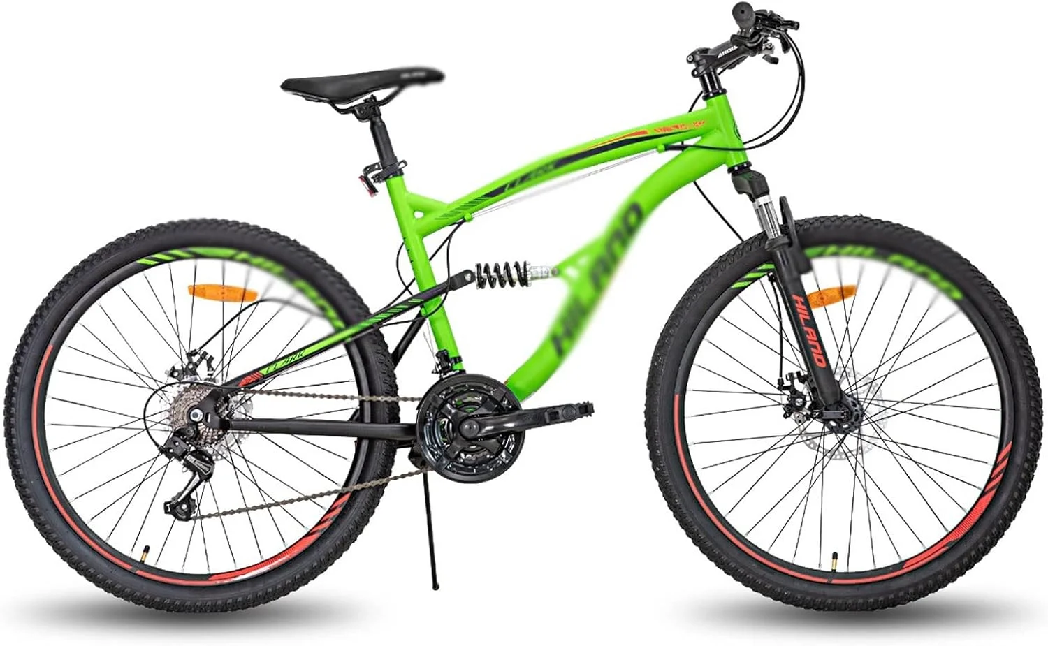 دوچرخه کوهستان با فریم فولادی، ترمز دوگانه دوچرخه کوهستان با فریم فولادی، ترمز دوگانه