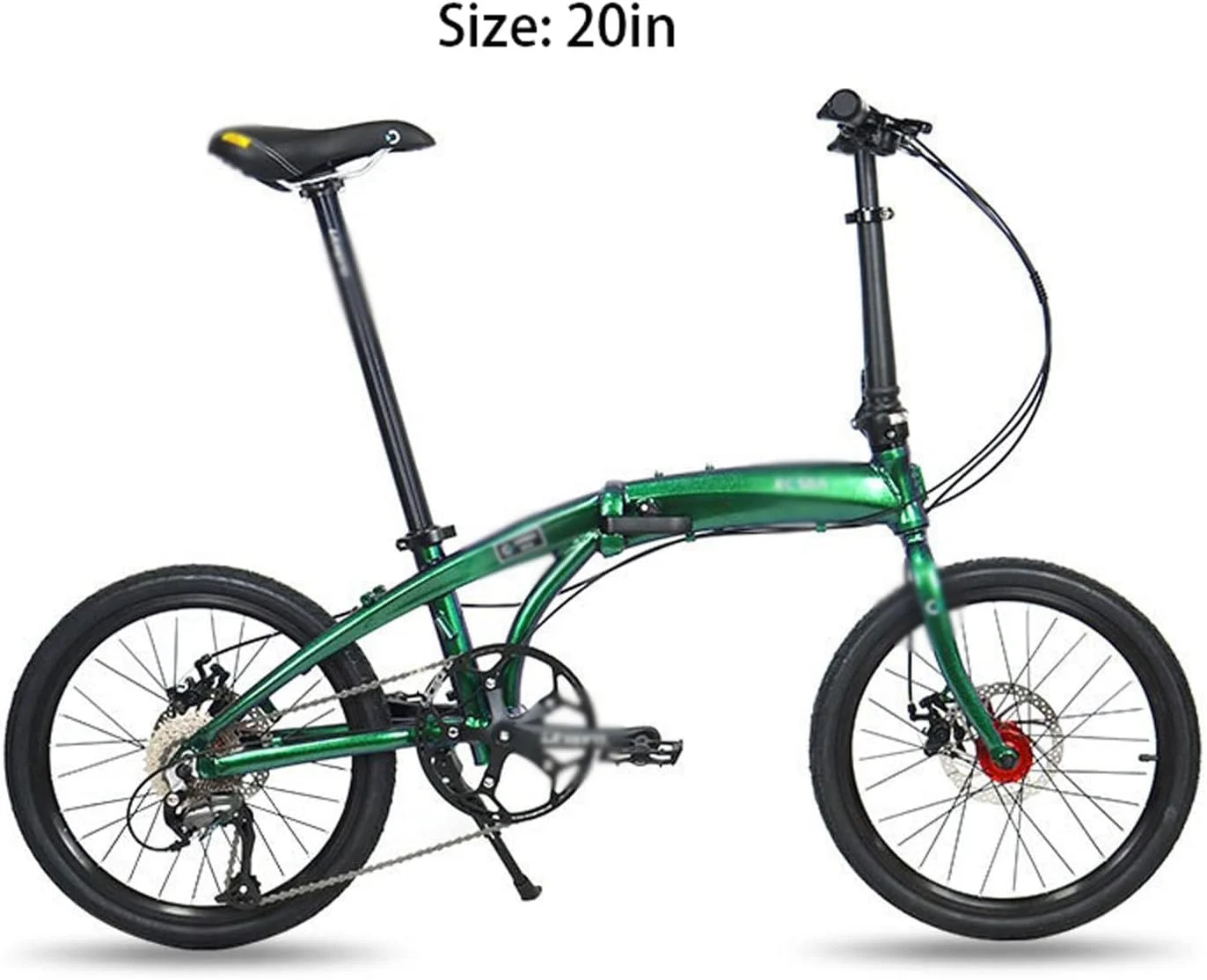 دوچرخه کوهستان تاشو با فریم آلیاژ آلومینیوم، مناسب دانش‌آموزان و بزرگسالان