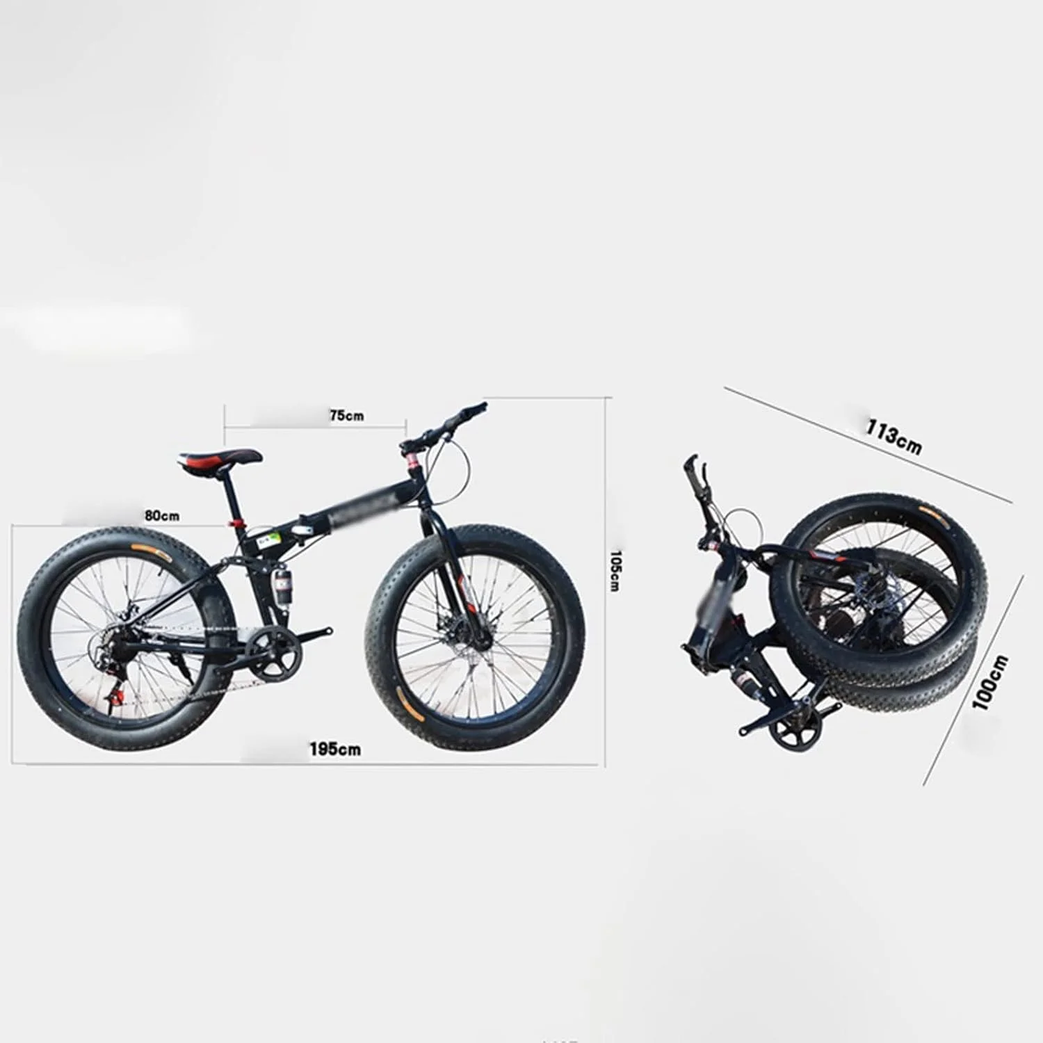 دوچرخه کوهستان با فریم آلیاژ آلومینیوم، ترمز دیسکی دوبل و دنده متغیر