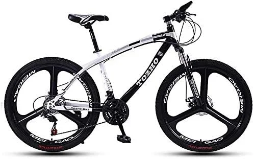 دوچرخه کوهستان 26 اینچی مردانه، با تایر پهن و بدنه فولادی کربنی، دارای سیستم تعلیق جلو و صندلی قابل تنظیم با 21 دنده (سایز: L) دوچرخه کوهستان 26 اینچی مردانه، با تایر پهن و بدنه فولادی کربنی، دارای سیستم تعلیق جلو و صندلی قابل تنظیم با 21 دنده (سایز: L)