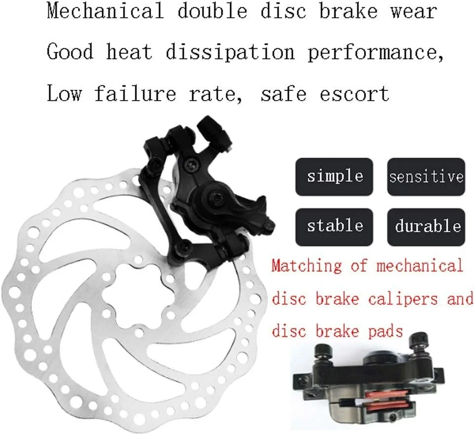 دوچرخه کوهستان، دوچرخه بزرگسال 24 دنده سرعت مسافرتی فلزی 24/26 اینچ برای مردان و زنان، دیسک دوبل، فریم فولادی کربنی بالا، مناسب برای سواری در فضای باز (سایز : L)