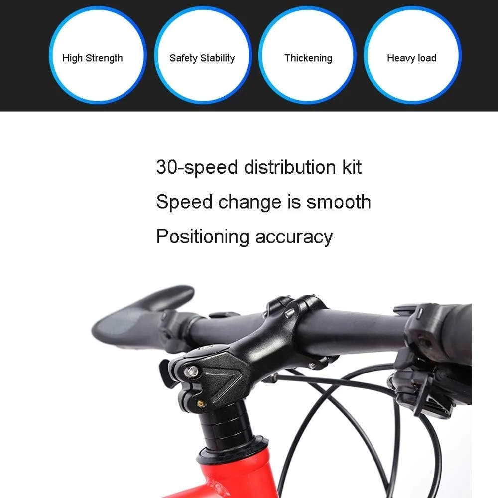 دوچرخه کوهستان چند دنده ای 21/24/27/30 سرعته 24/26 اینچی مناسب بزرگسالان، آقایان و بانوان، بدنه فولادی کربنی با دیسک ترمز (رنگ: 21 دنده، سایز: 24 اینچ)