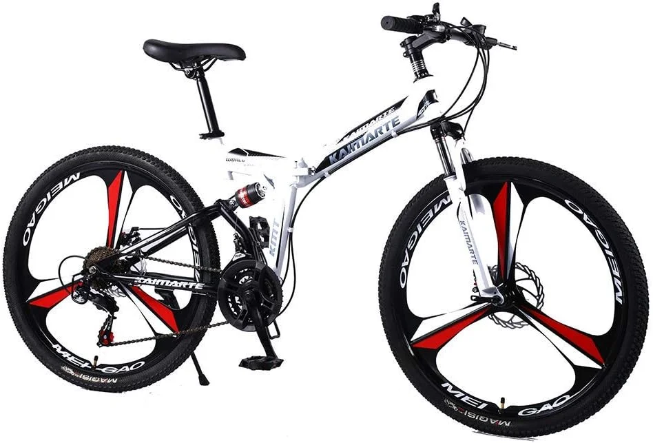 دوچرخه تاشو جاده ای با سرعت 21/24/27، دوچرخه کوهستان 24/26 اینچی با ترمز دیسکی جلو و عقب، دوچرخه برند (رنگ: 24 اینچ، سایز: 27 دنده)