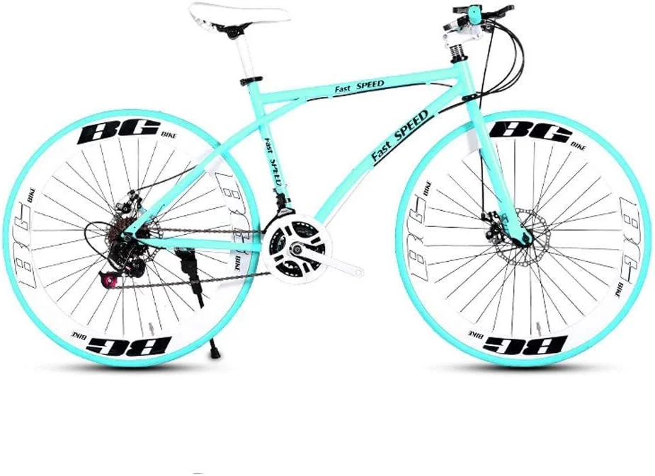 دوچرخه 24 سرعته 26 اینچی، فقط بزرگسالان، فریم فولادی کربنی، خودرو، دیسک چرخ دوچرخه (سایز: L)