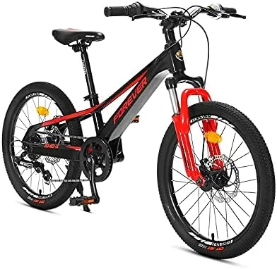 دوچرخه های کوهستانی هاردتیل 20 اینچی کودکان در فضای باز با دسته ترمز و رینگ های آلیاژ آلومینیوم برای پسران و دختران