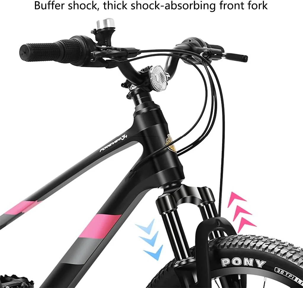 دوچرخه کوهستانی 20 اینچی مناسب آقایان/بانوان، فریم آلیاژی، 21 دنده، ترمز دیسکی، مناسب جوانان، دانشجویان و مسابقات خارج از جاده (قرمز)