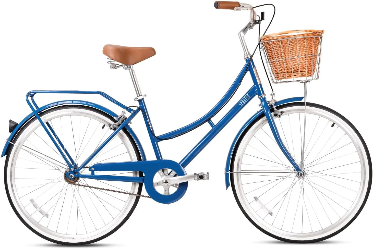 دوچرخه شهری زنانه اسپارتان پلاتینیوم 26 اینچ – تک سرعته مناسب رفت و آمد شهری | سبک، بادوام و شیک | ایده آل برای سواری های روزمره | روان، راحت و آسان برای مونتاژ | SP-3129-PL