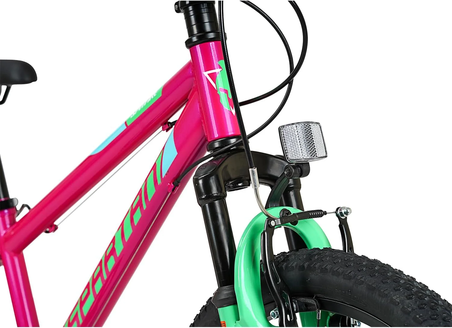 دوچرخه کوهستانی بچه گانه اسپارتان Spitfire سایز 20 اینچ – دارای سیستم تعلیق جلو، 6 دنده شیمانو، فریم فولادی، زین قابل تنظیم – مناسب پسران 6 تا 9 سال – طراحی با لاستیک های آج دار و استایل اسپرت | SP-3280