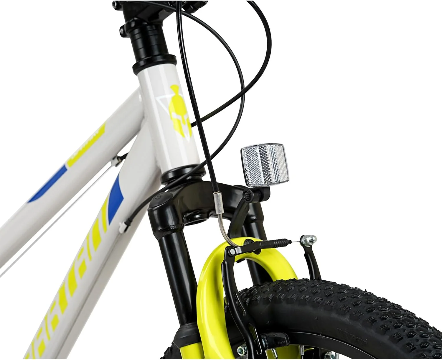 دوچرخه کوهستانی کودکانه اسپارتان مدل Spitfire سایز ۲۰ اینچ – دارای سیستم تعلیق جلو، دنده شیمانو ۶ سرعته، فریم فولادی، زین قابل تنظیم – مناسب پسران ۶ تا ۹ سال – فریم با لاستیک‌های آج‌دار و ظاهری اسپرت | SP-3281